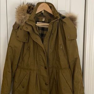 Burberry Brit Farmstead Anorak Coat (US 10)